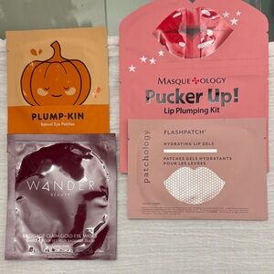 Wander Beauty Baggage Claim Gold Eye Masks. Patchology